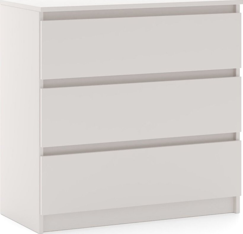 Komoda Simple dekor kašmír matný 3S 80