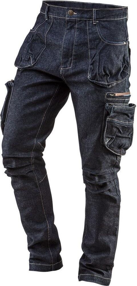 Pánske nohavice denim, 5 vreciek