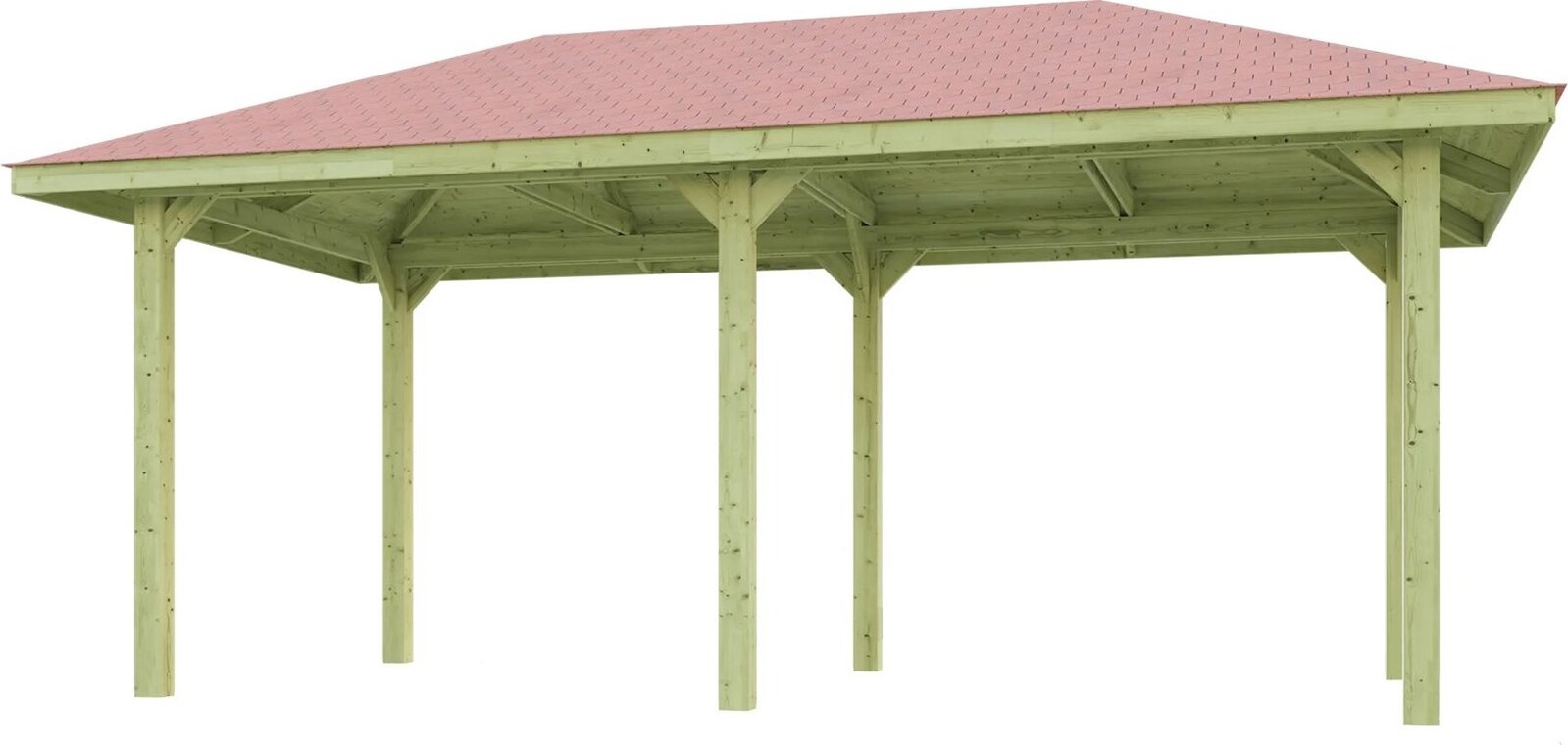 Weka Drevený záhradný altánok 651 (584 × 333 × 291 cm)