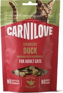 Carnilove Cat Crunchy Snack Duck Enriched with Raspberries 50 g