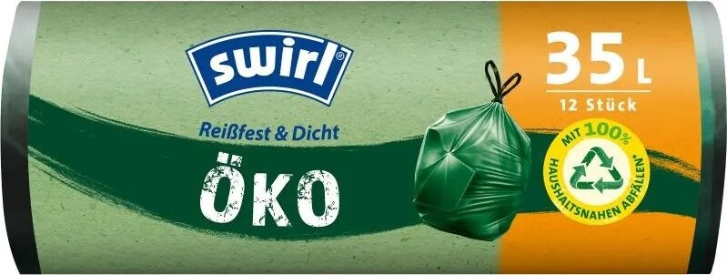 SWIRL EKO Zaťahovacie vrecia 35 l, 12 ks