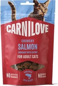 Carnilove Cat Crunchy Snack Salmon enriched with Catnip 50 g