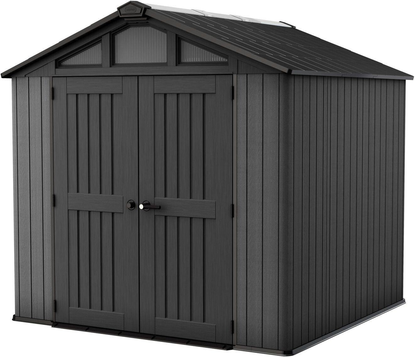 Keter domček Stronghold 8 × 8 sivý