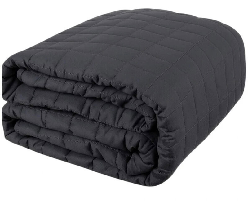 Posteloholici 1270706 Záťažová prikrývka antistresová 3 kg, 90 × 120 cm, sivá