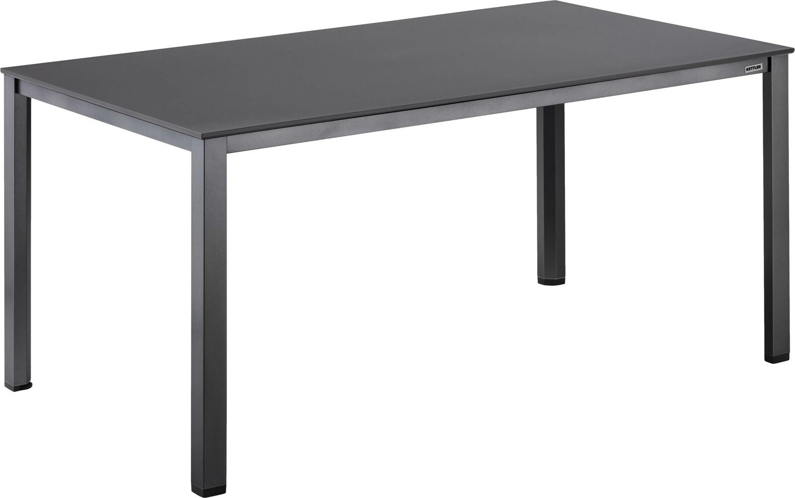 KETTLER Jedálenský hliníkový stôl CUBIC, antracit/antacit/KETTALUX