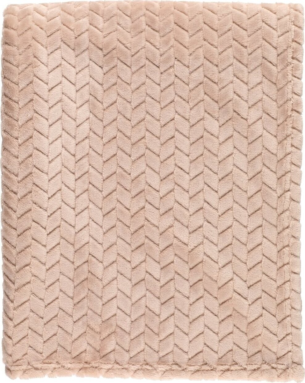 4Living Flísová deka Mila, 125 × 150 cm, béžová