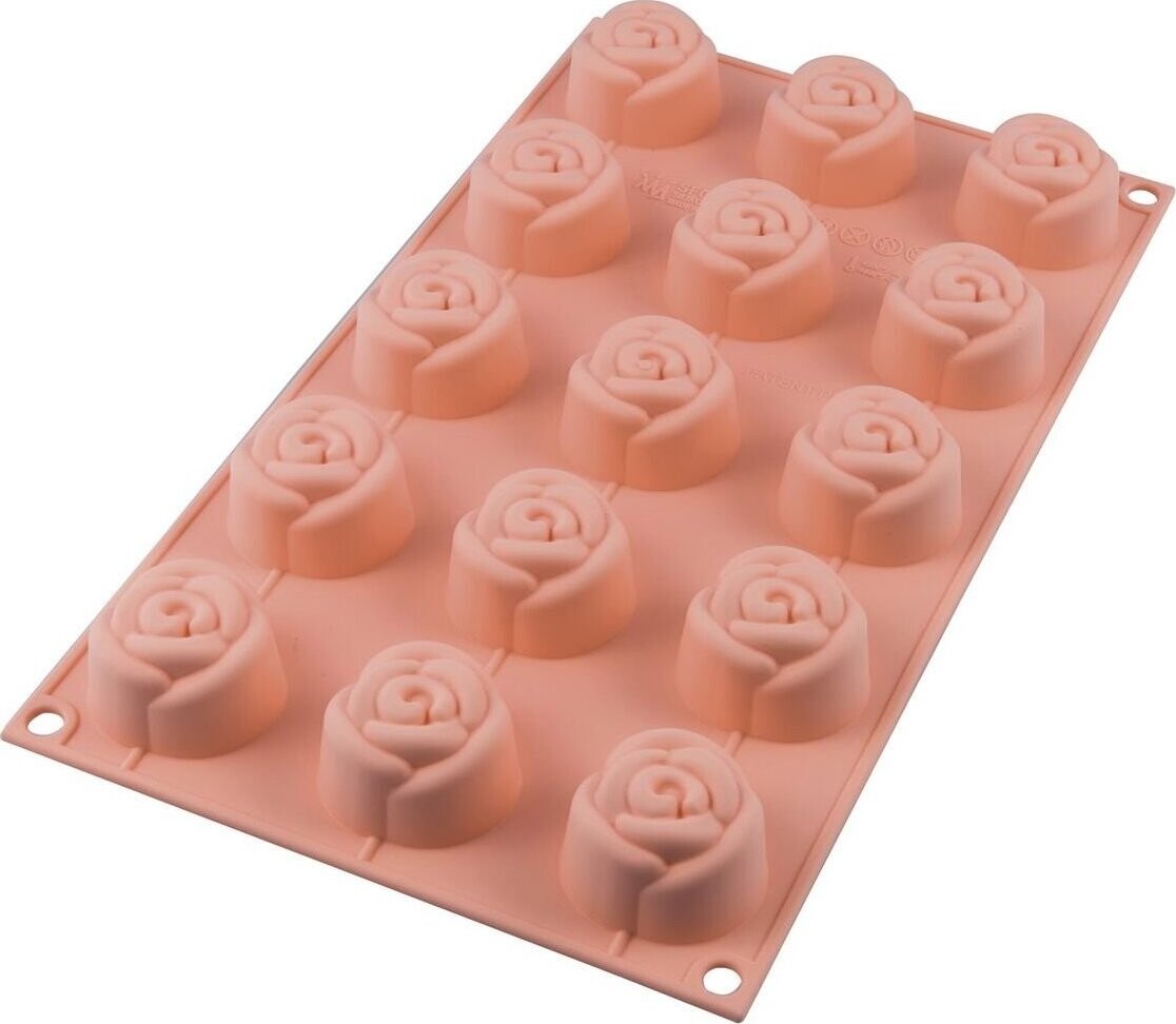 Silikomart Silikónová forma na pečenie Small Rose 15
