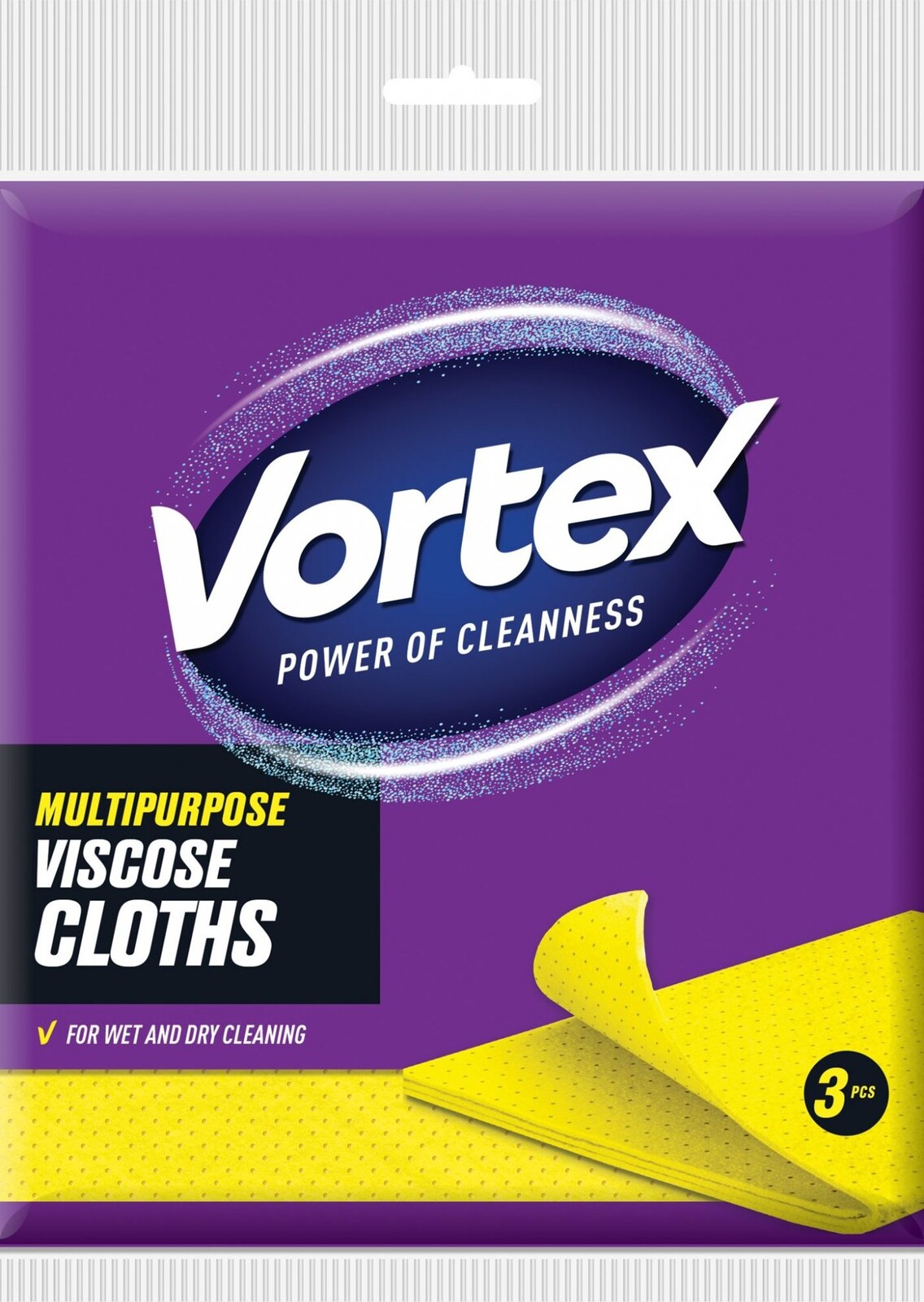 VORTEX viskózová handrička 3 ks