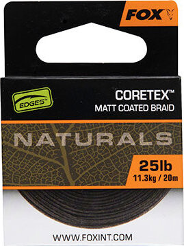 FOX Šnúrka Naturals Coretex 20 m 25 lb 11,3 kg