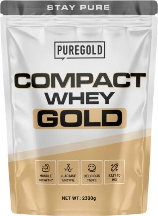PureGold Compact Whey Protein Dubajská Biela Čokoláda 2300 g
