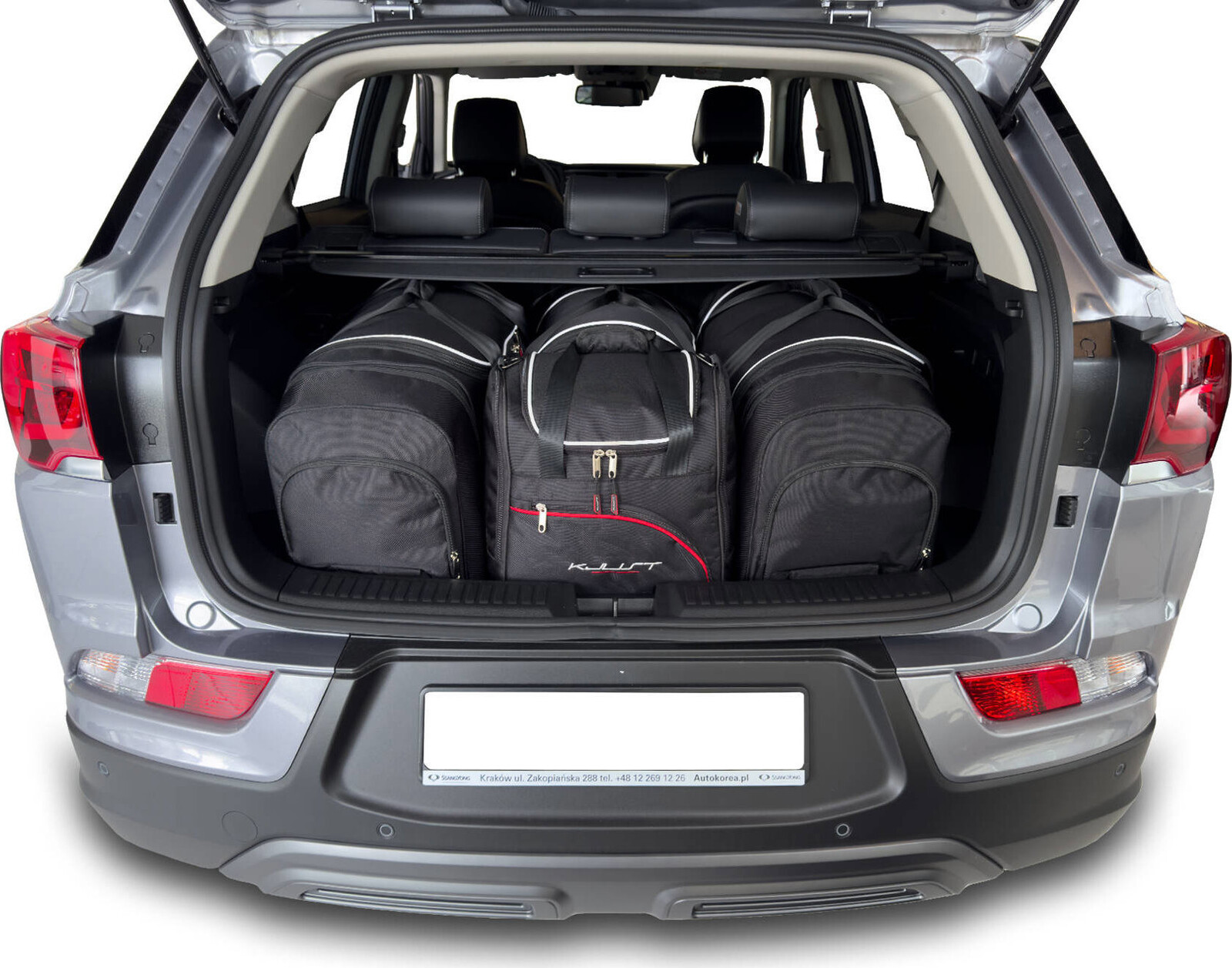KJUST Sada tašiek Sport 4 ks pre SSANGYONG KORANDO EV IV 2022+