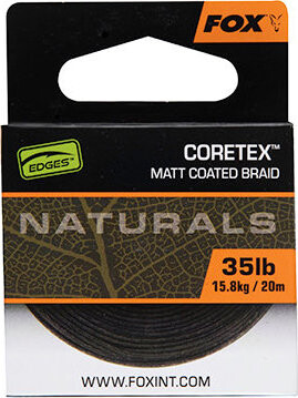 FOX Šnúrka Naturals Coretex 20 m 35 lb 15,8 kg