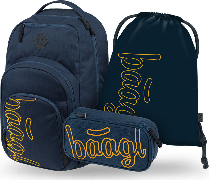 BAAGL SET 3 Coolmate Lux: batoh, peračník, vrecko
