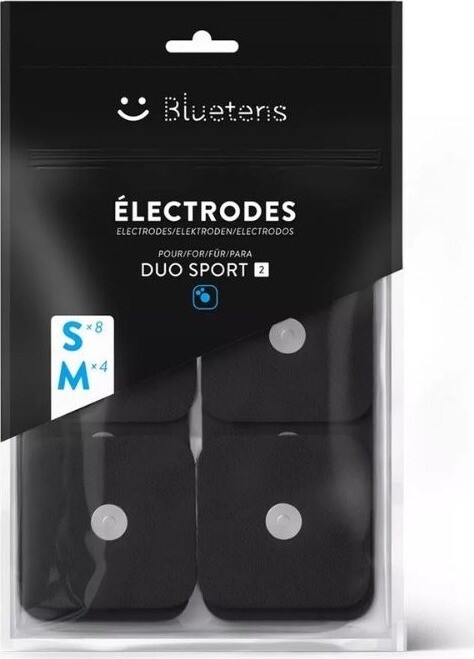 Bluetens Duo Sport 2 náhradné magnetické elektródy veľ. M – 4 ks, veľ. S – 8 ks