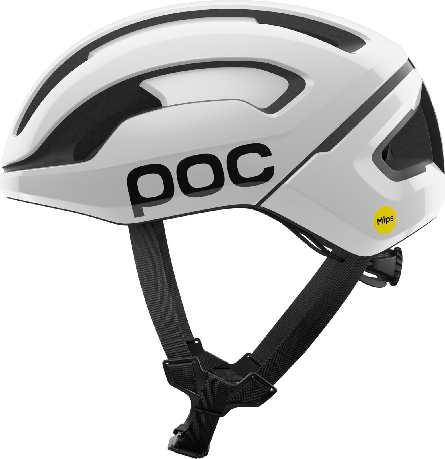 POC Omne Air MIPS Hydrogen White/Uranium Black Matt w. Logo LRG