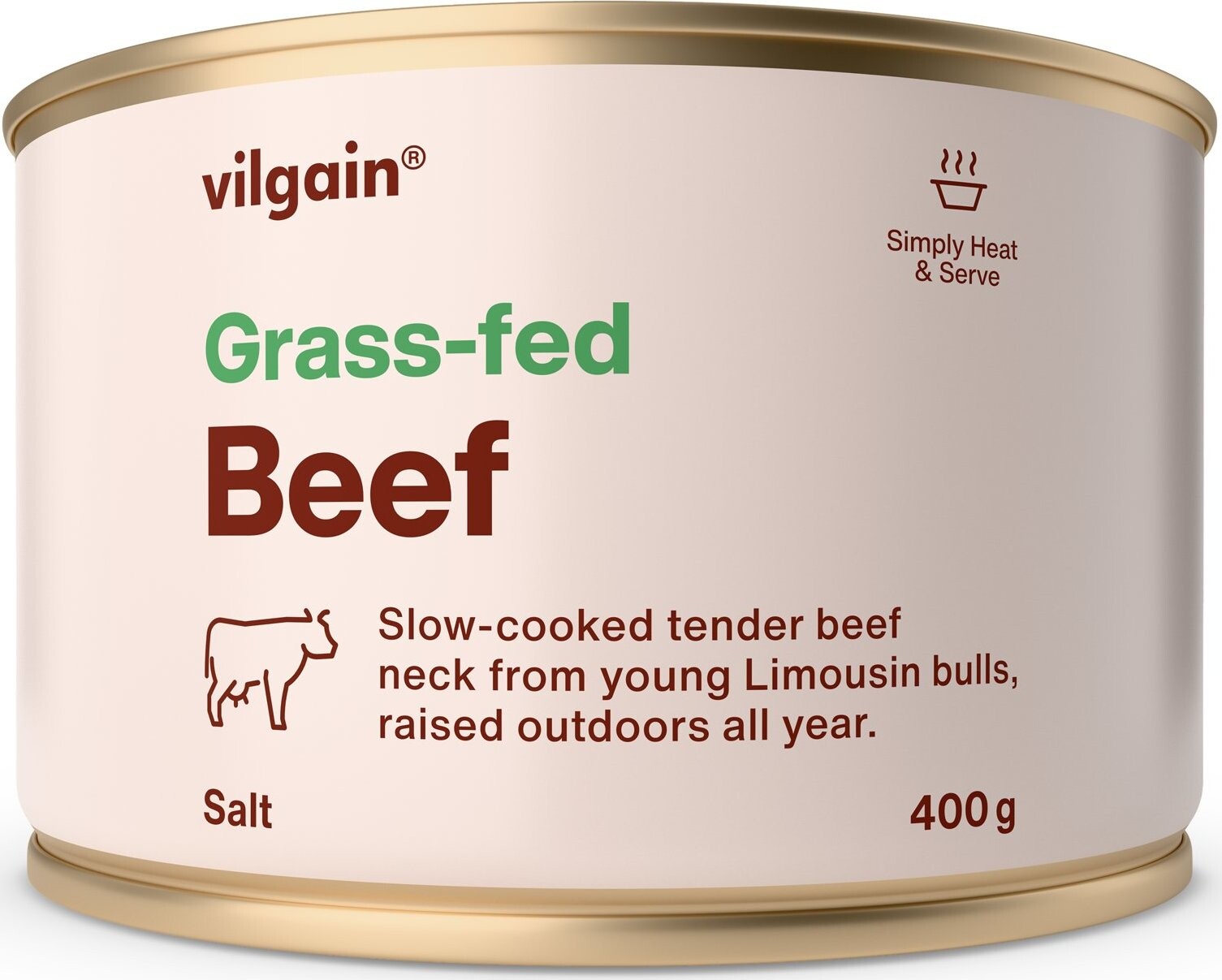 Vilgain Grass-Fed Beef 400 g