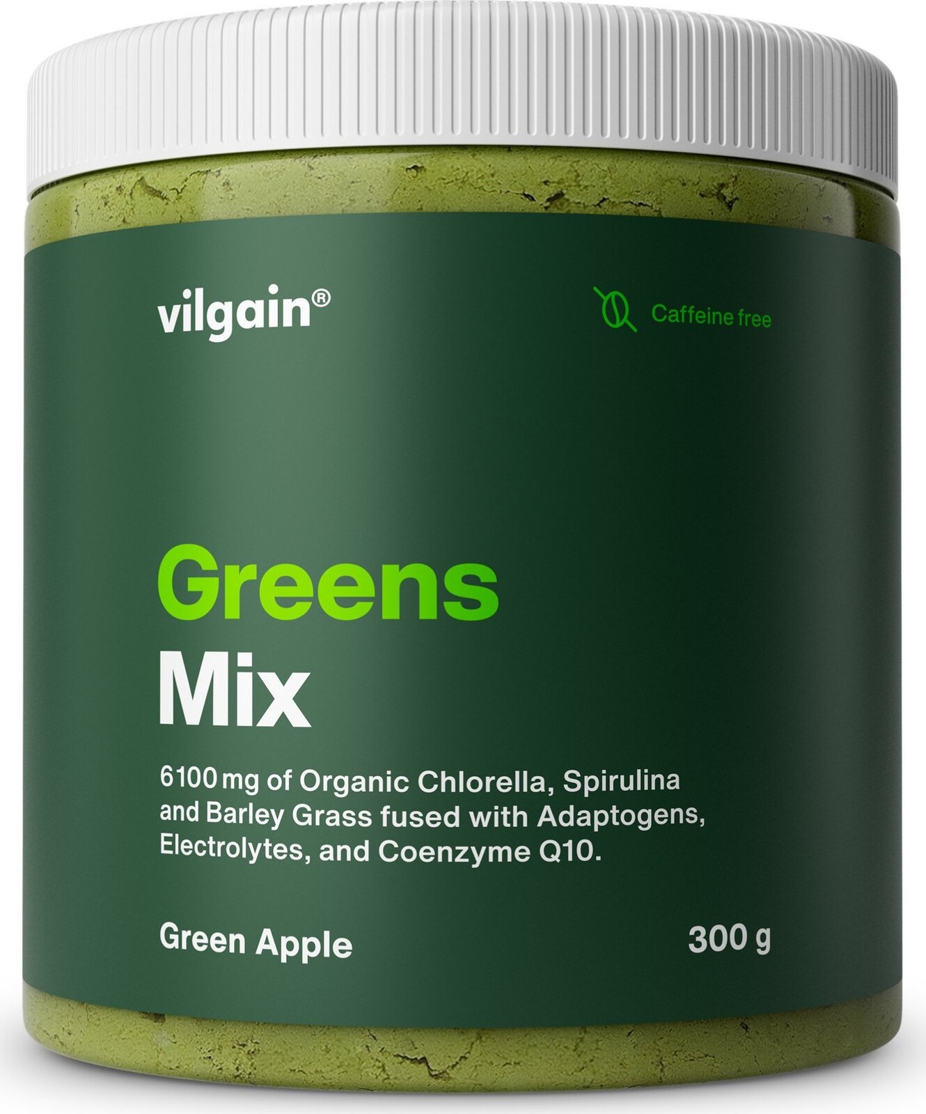 Vilgain Greens Mix Zelené jablko bez kofeínu 300 g