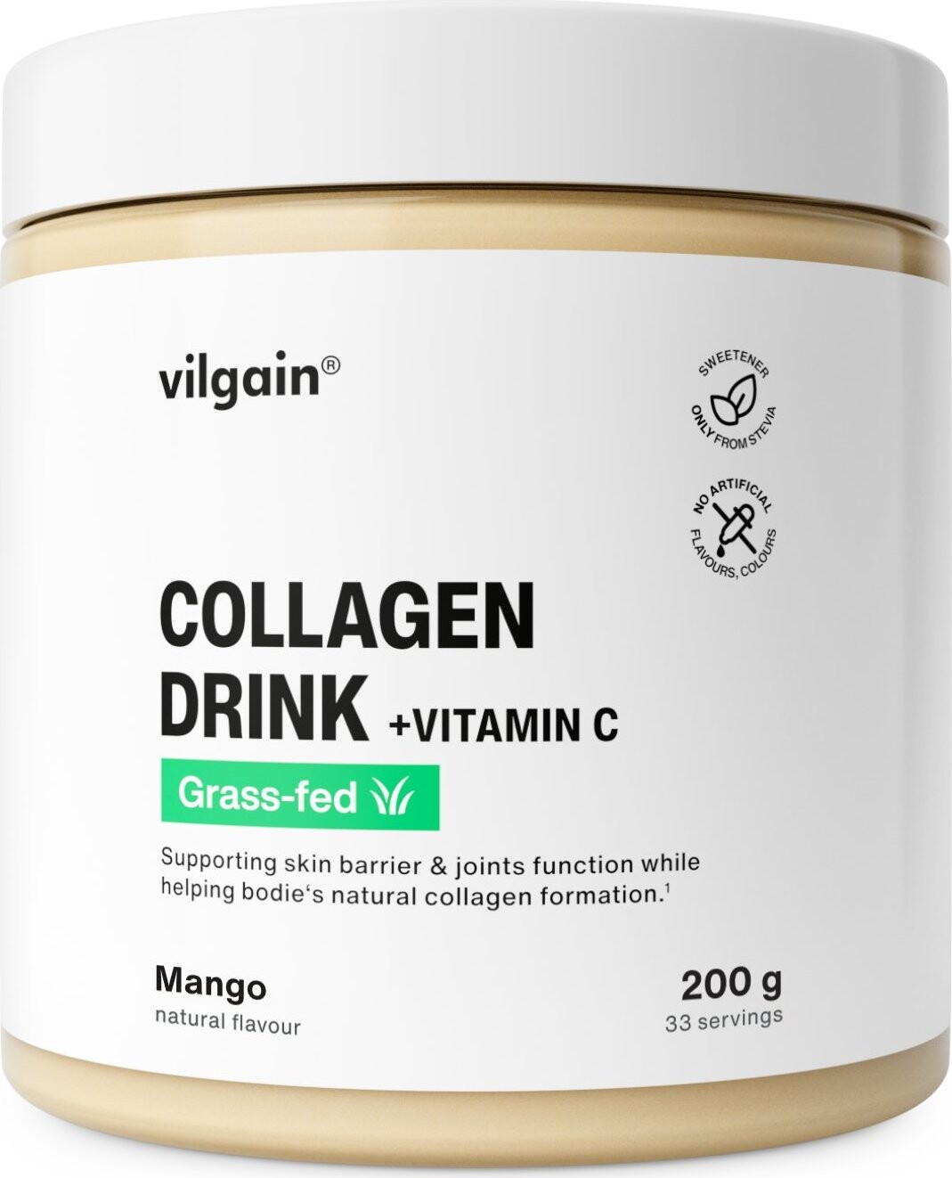 Vilgain Collagen Drink + Vitamín C mango 200 g