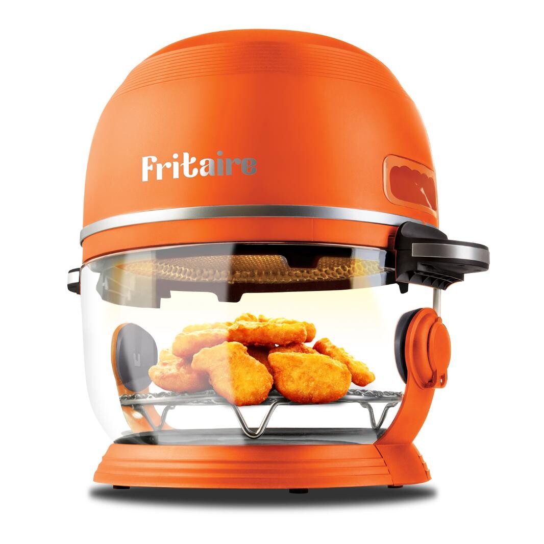 Teplovzdušná fritéza 4,8 l, oranžová, Fritaire