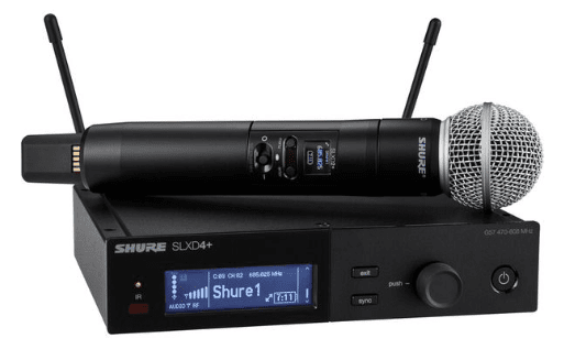 Shure SLXD24+E SM58 470-606MHz