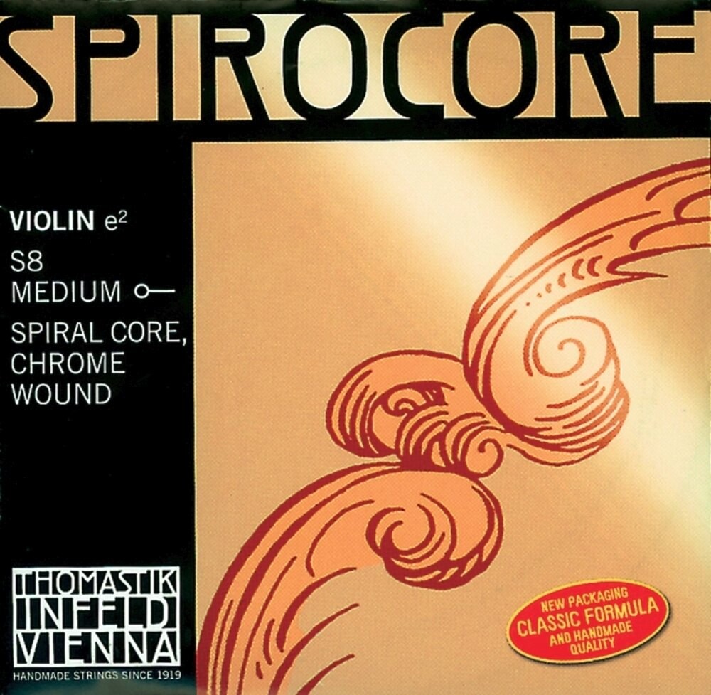 Thomastik Strings For Violin Spirocore spiral core Medium A 4/4