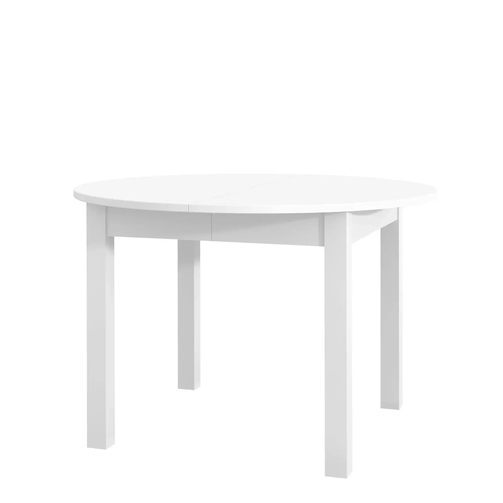 Jídelní rozkládací stůl Luni 110/160 cm bílý