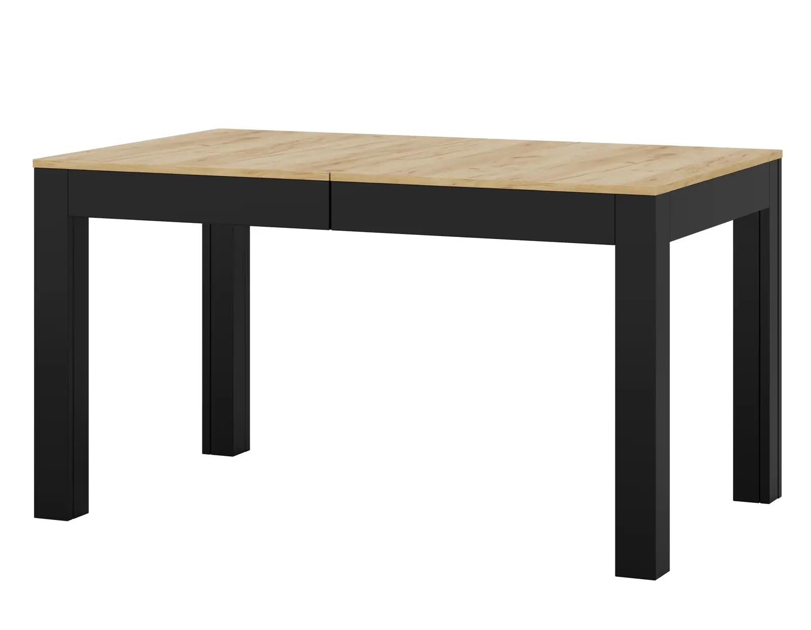 Rozkládací jídelní stůl Jord 140/260 cm dub Craft/černý