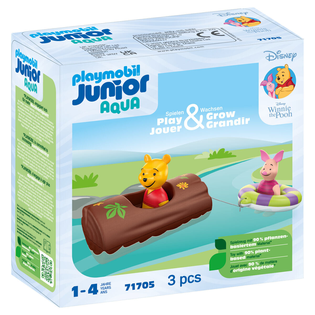 Playmobil Junior & Disney: Vodné dobrodružstvo Macka Pú a Prasiatka