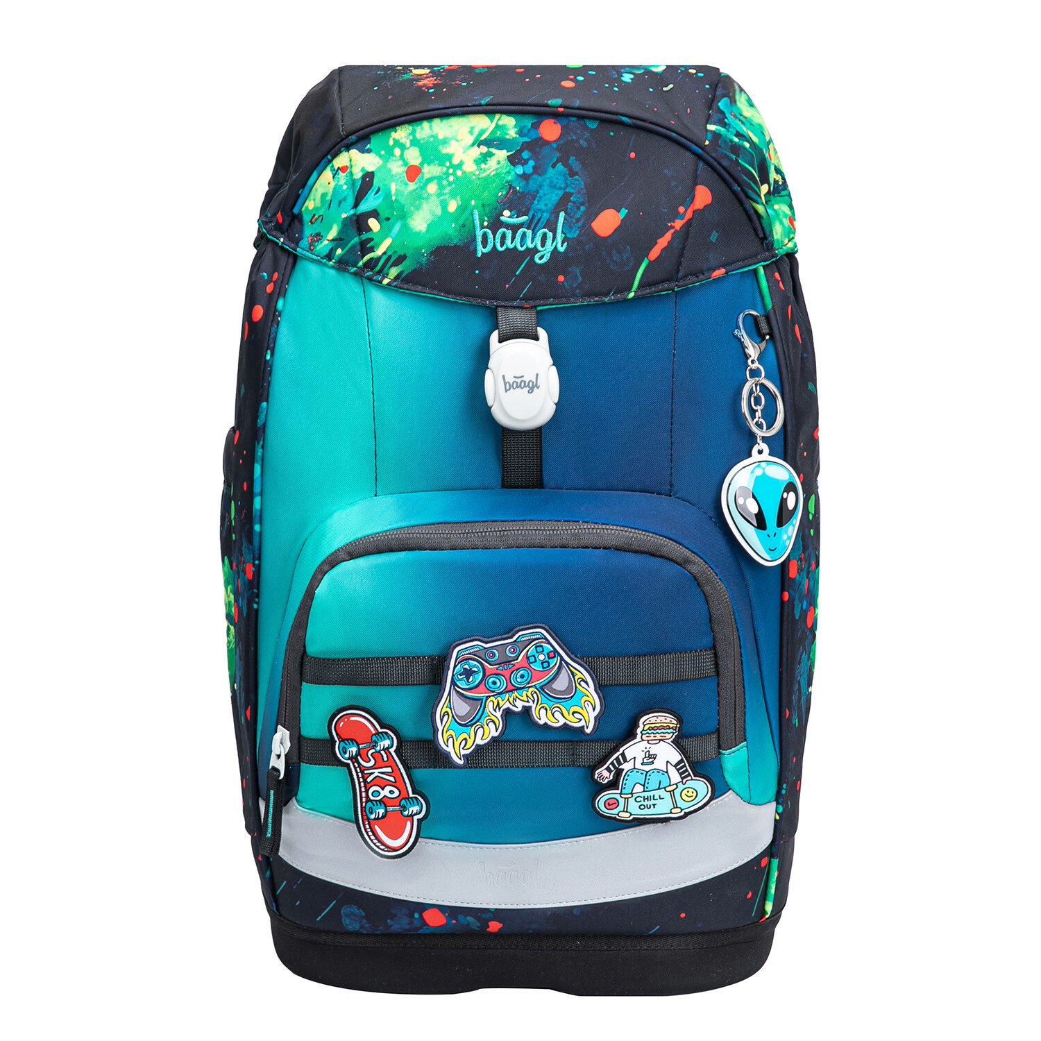 Školský batoh BAAGL Airy Plus Chill - 25 L