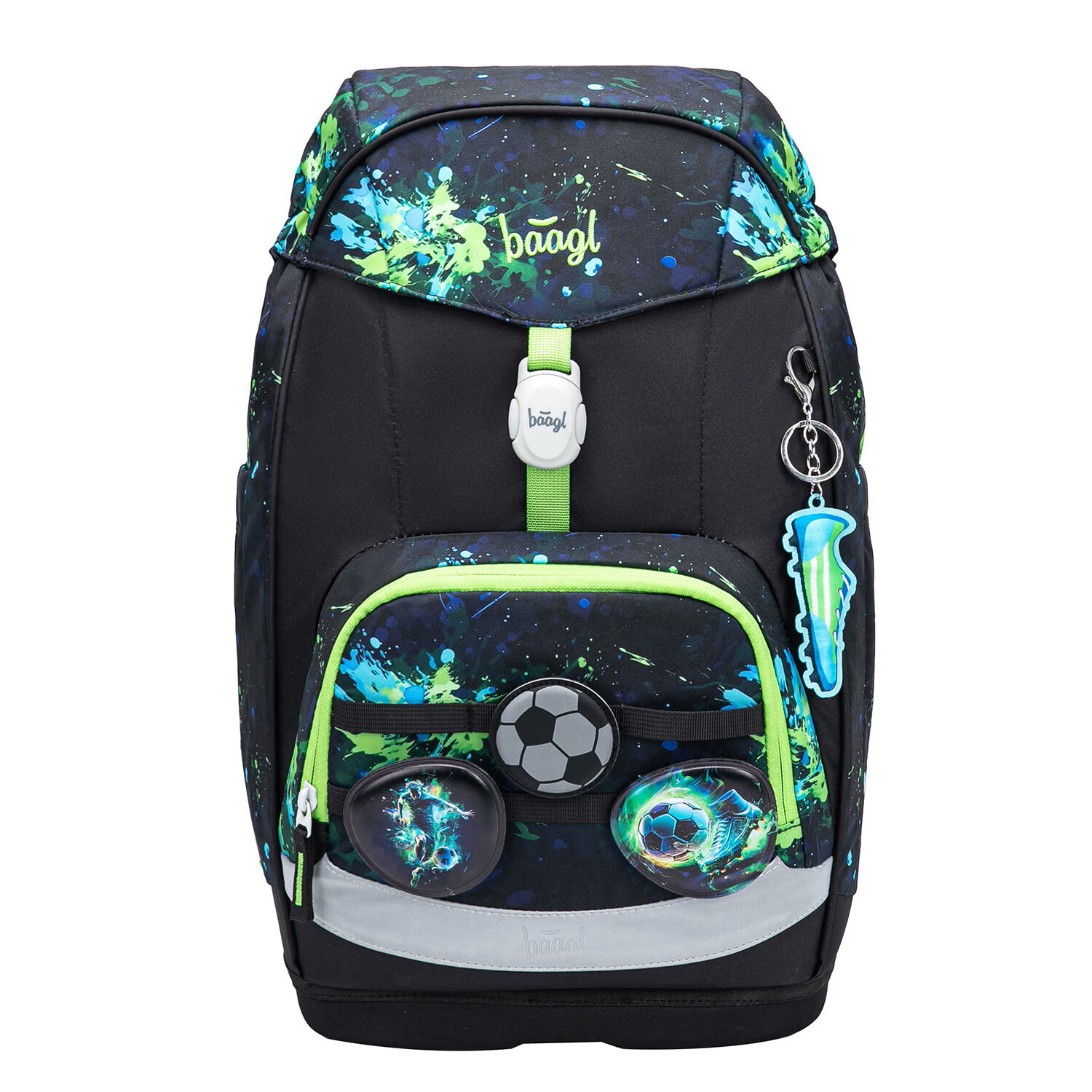 Školský batoh BAAGL Airy Plus Futbal - 25 L