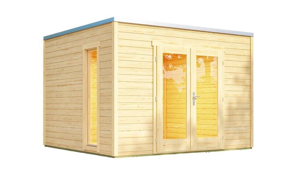 Luxusný drevený záhradný domček P 285 (3x2,5m) Weka