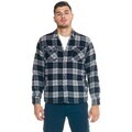 Vrchné košele Leone 1947 Man Shirt With Sherpa Lifestyle