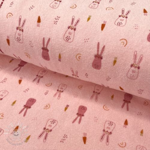 Froté elastické Bunnies light rose