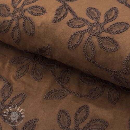 Semiš stretch Amalia brown