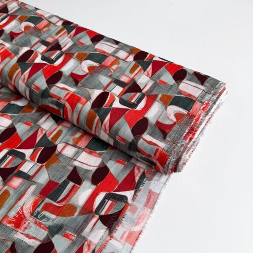 Viskóza RAYON POPLIN Leona design C
