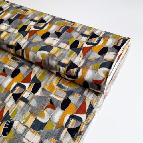 Viskóza RAYON POPLIN Leona design D