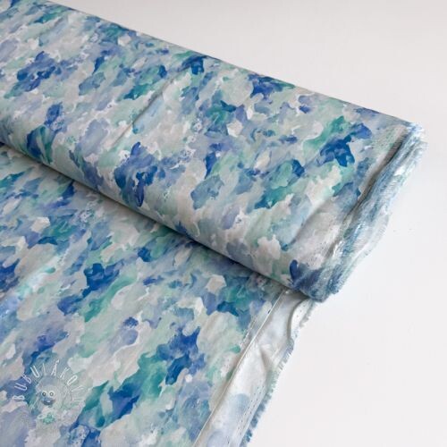 Viskóza RAYON POPLIN Faded spots design C