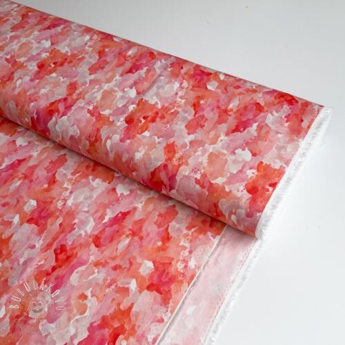 Viskóza RAYON POPLIN Faded spots design D