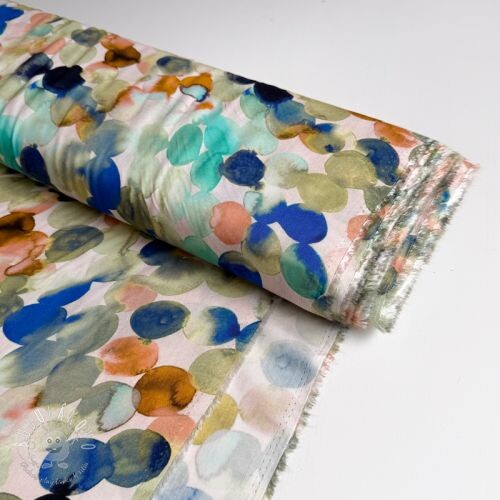 Viskóza RAYON POPLIN Bouncy design D