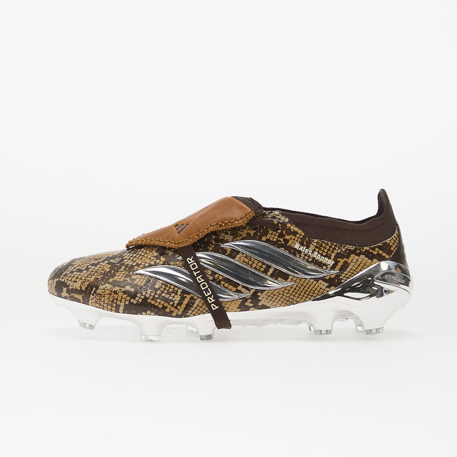 Tenisky adidas Predator Elite Fold-Over Tongue Firm Ground Football Boots Brown/ Silver Met./ Bronze Strata EUR 40 2/3