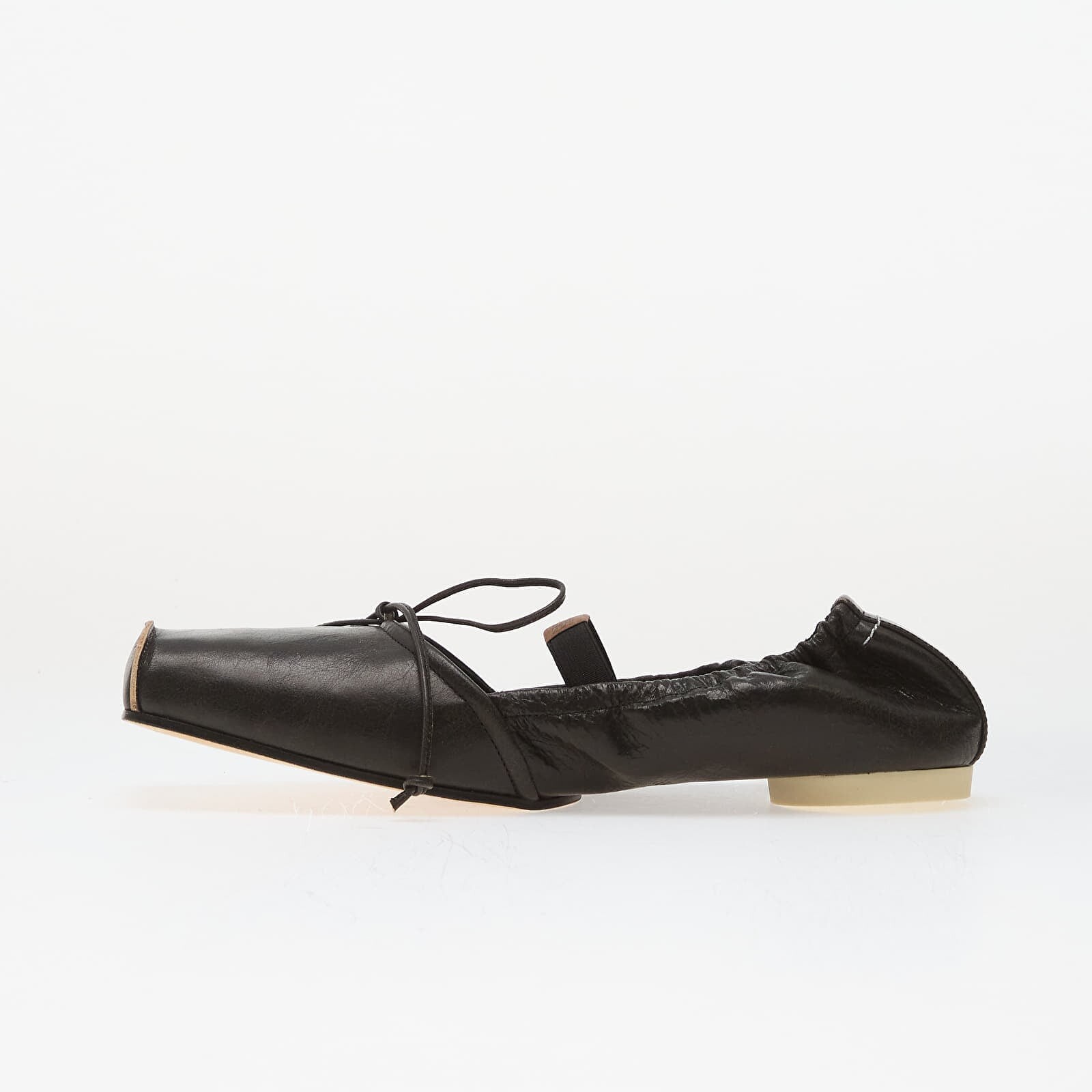 Tenisky MM6 Ballet Shoe Black/ Doe Brown EUR 37.5