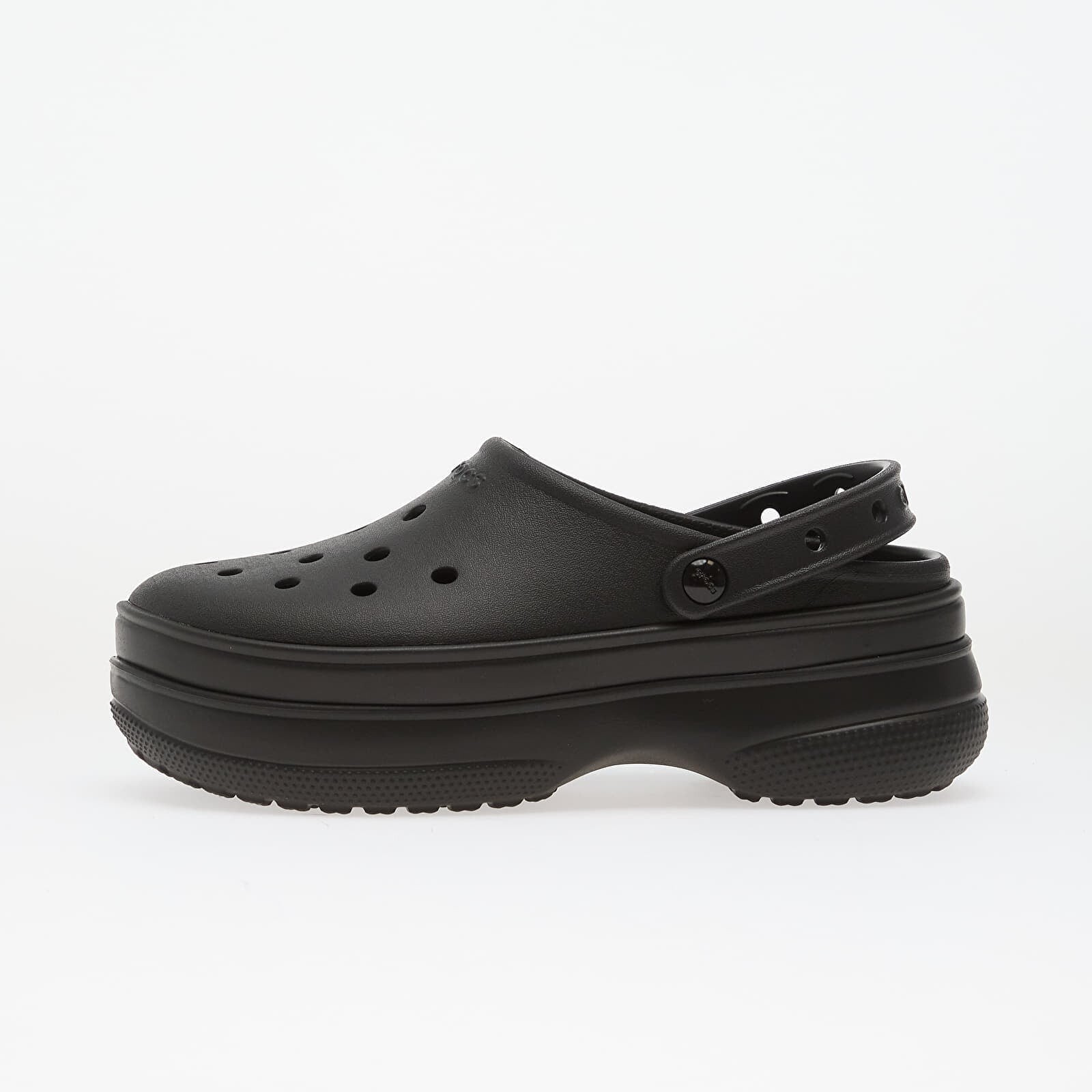 Tenisky Crocs Classic Stacked Clog Black/Black EUR 41-42