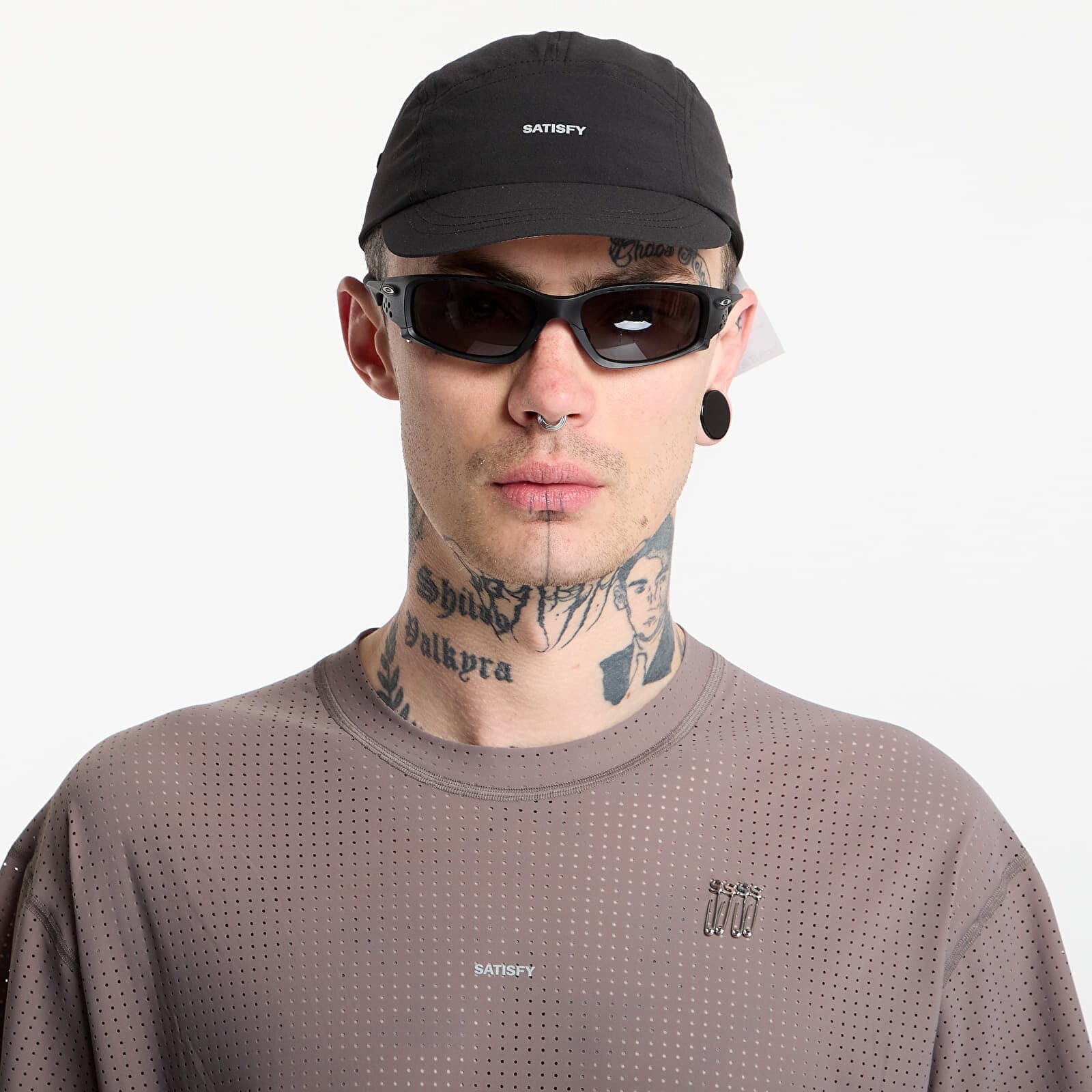 Šiltovka Satisfy PeaceShell Cordura Trail Cap Black Universal