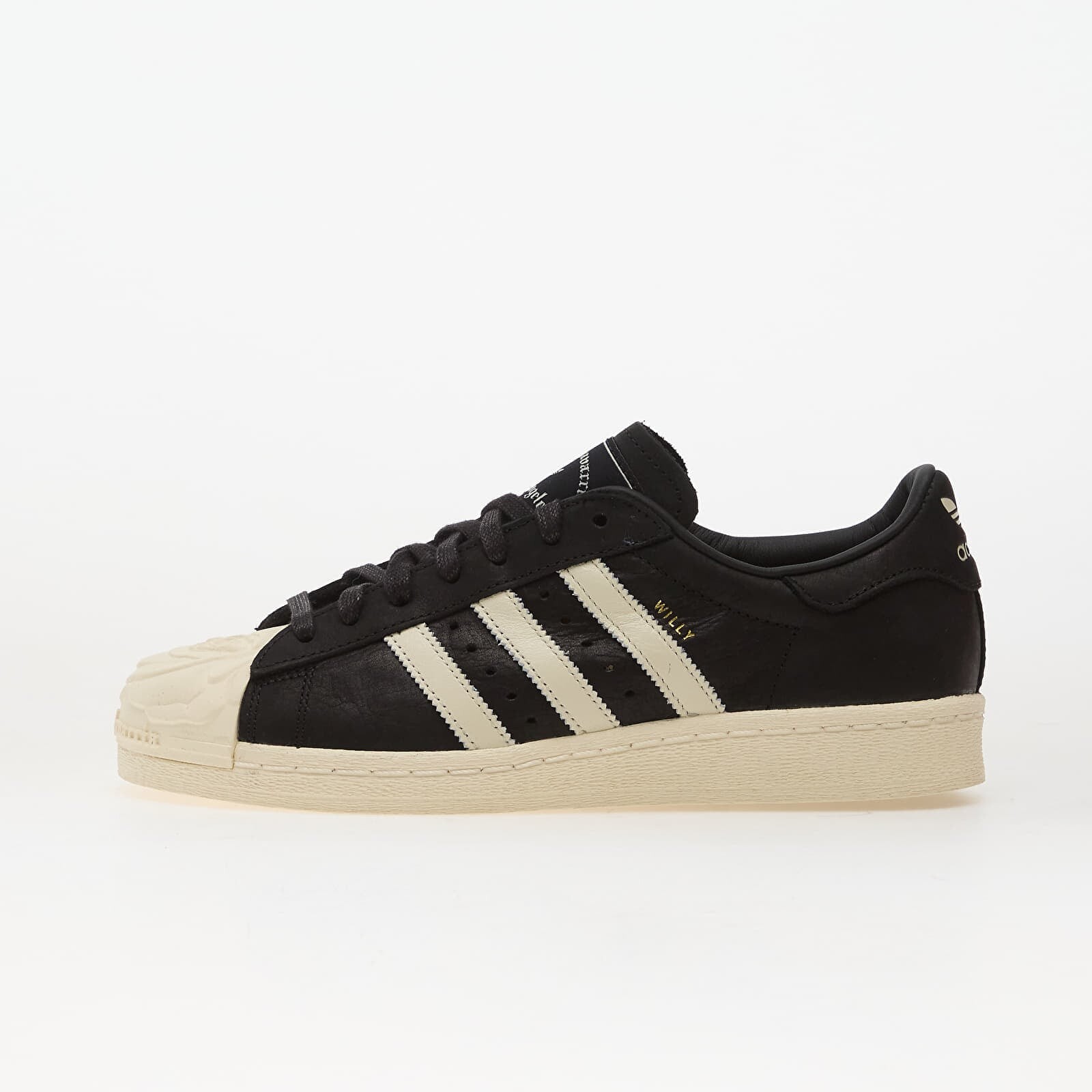 Tenisky adidas x Willy Chavarria Superstar Core Black/ Cream White/ Gold Met. EUR 39 1/3