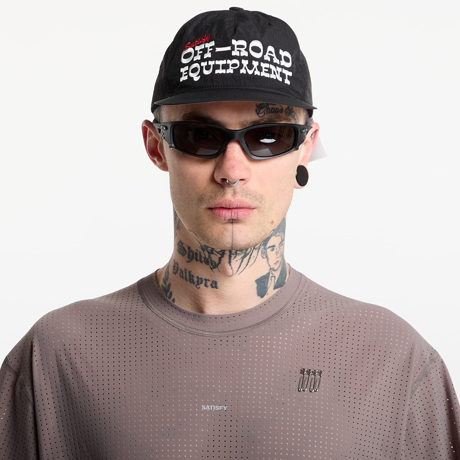 Šiltovka Satisfy FliteSilk 5 Panel Pinch Cap Matte Black/ Off-Road Universal