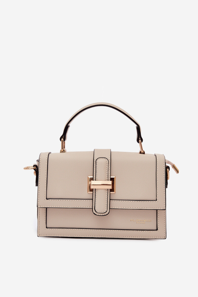 Flora&Co svetlobéžová crossbody kabelka