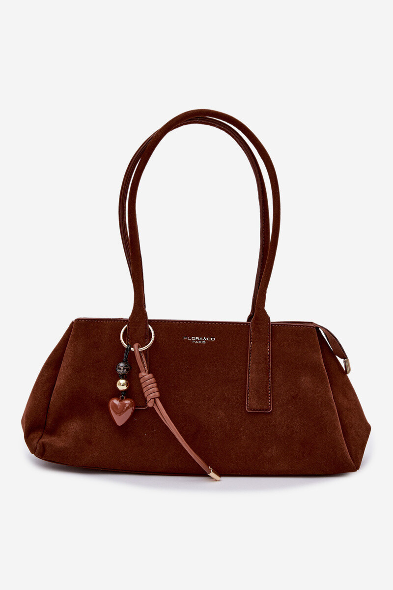 Flora&Co camel kabelka s príveskom