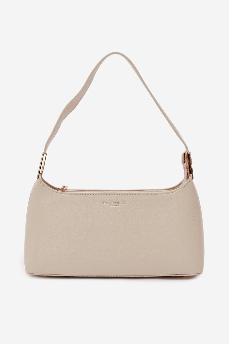 Flora&Co svetlobéžová eko kožená taška Tielle