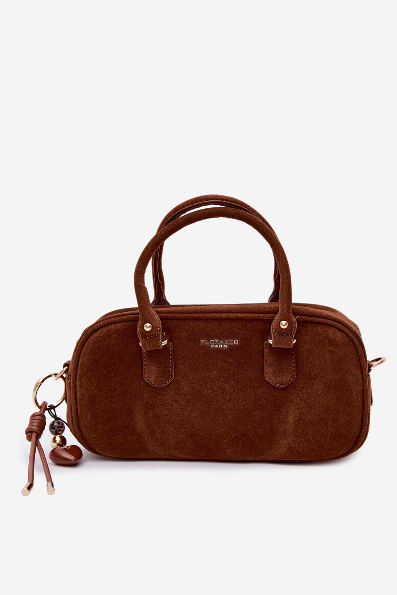 Flora&Co Dámska box kabelka Camel Annelle
