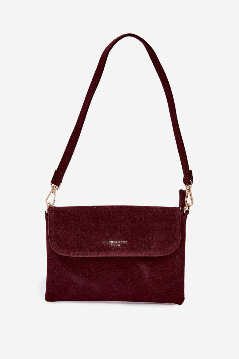 Flora&Co Malá crossbody kabelka Bordeaux